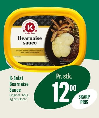 Min Købmand K-salat bearnaise sauce tilbud
