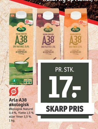 SPAR Arla a38 økologisk tilbud