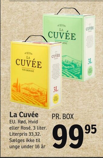 SPAR La cuvée tilbud