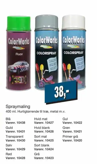 Color Works Spraymaling