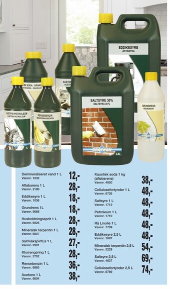Demineraliseret vand 1 L