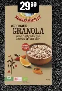 Løvbjerg Kornkammeret øko granola tilbud