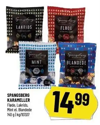 Løvbjerg Spangsberg karameller tilbud