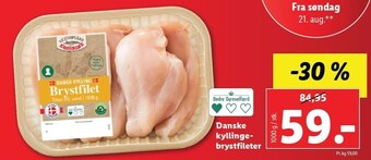 Lidl Danske kyllingebrystfileter tilbud