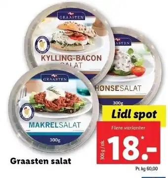 Lidl Graasten salat tilbud