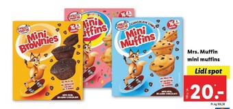 Lidl Mrs. muffin mini muffins tilbud