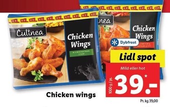 Lidl Chicken wings tilbud