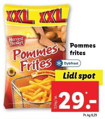 Lidl Pommes frites tilbud
