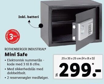 Mini safe