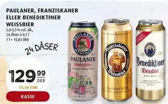 Scandinavian Park Paulaner, franziskaner el. benediktiner weissbier pr ks tilbud