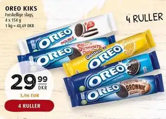 Scandinavian Park Oreo kiks 4 ruller tilbud