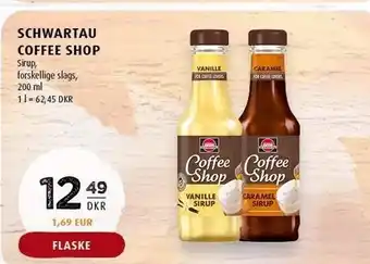 Scandinavian Park Schwartauer coffee shop sirup tilbud