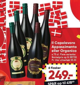 Bilka Il Capolavoro Appassimento eller Organico tilbud