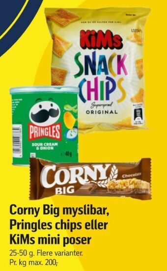 Føtex Kims snacks tilbud