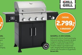 XL-BYG Grillgrill gasgrill tilbud