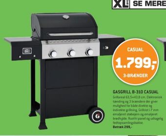 XL-BYG Grillgrill gasgrill tilbud