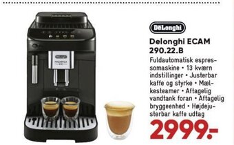 Bilka Delonghi ECAM 290.22 B tilbud
