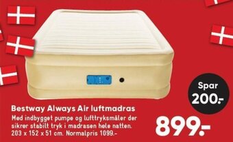 Bilka Bestway Always Air luftmadras tilbud