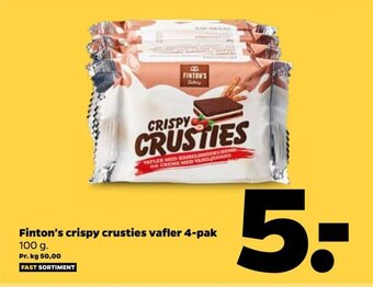 Netto Finton's Crispy Crusties Vafler 4-Pak tilbud