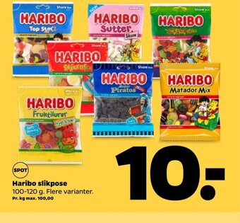 Netto Haribo Slikpose tilbud