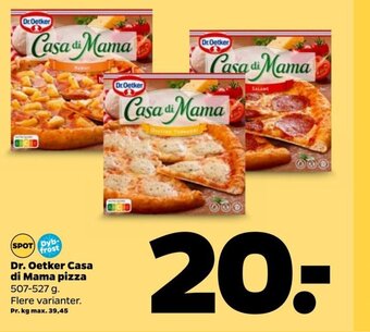 Netto Dr Oetker Casa di Mama Pizza tilbud