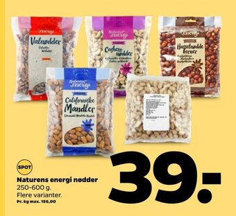 Naturens Energi Nødder