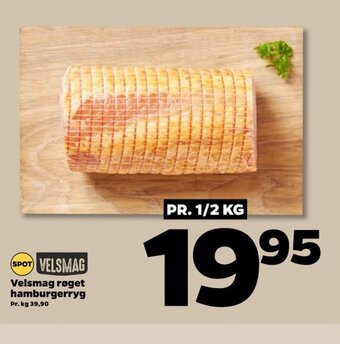 Netto Velsmag Røget Hamburgerryg tilbud