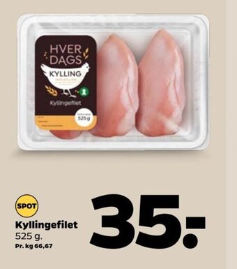 Netto Kyllingefilet tilbud