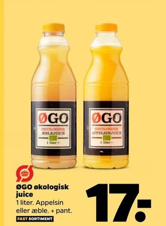 Netto Øgo økologisk Juice tilbud