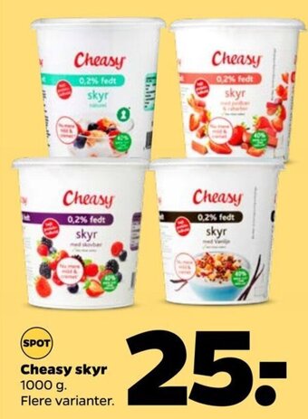 Netto Cheasy Skyr tilbud