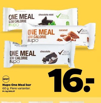 Netto Nupo One Meal Bar tilbud