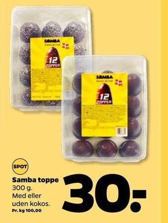 Netto Samba Toppe tilbud