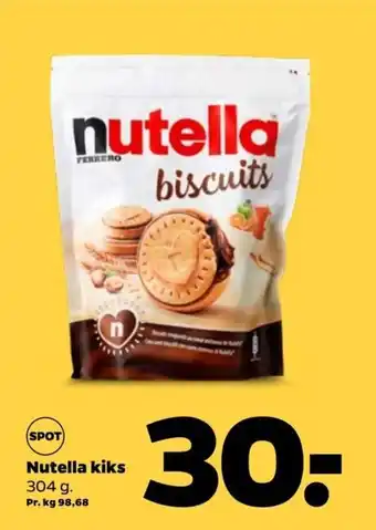 Netto Nutella Kiks tilbud