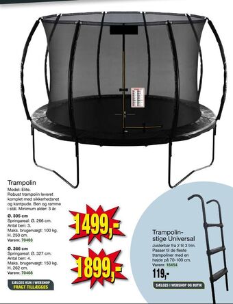 Harald Nyborg Trampolin tilbud