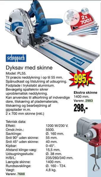 Harald Nyborg Dyksav med skinne tilbud