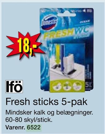 Harald Nyborg Fresh sticks 5-pak tilbud