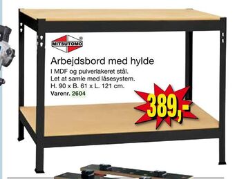 Harald Nyborg Arbejdsbord med hylde tilbud