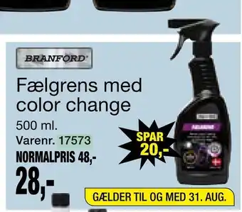 Harald Nyborg Fælgrens med color change tilbud