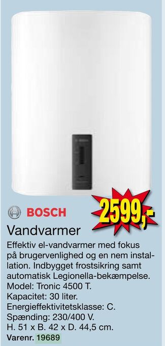 Harald Nyborg Vandvarmer tilbud