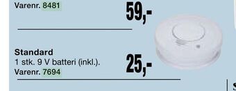 Harald Nyborg Fotoelektrisk røgalarm tilbud