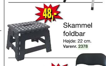 Harald Nyborg Skammel foldbar tilbud