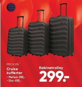 Bilka Mods Cruise kufferter tilbud