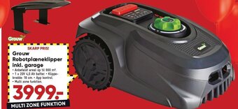 Bilka Grouw Robotplæneklipper inkl. garage tilbud