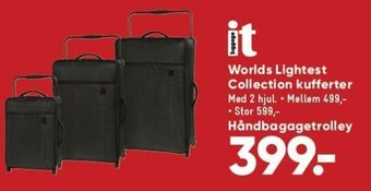 Bilka Worlds Lightest Collection kufferter tilbud