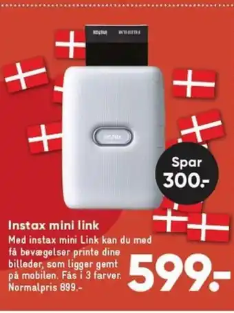 Bilka Instax Mini link tilbud