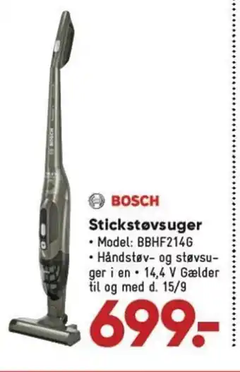 Bosch Stickstøvsuger