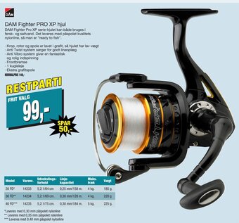 Harald Nyborg DAM Fighter PRO XP hjul tilbud