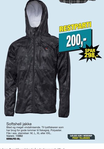 Harald Nyborg Softshell Jakke tilbud