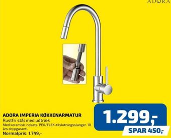 Davidsen Adora køkkenarmatur tilbud