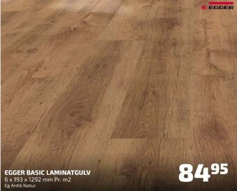 Davidsen Egger laminatgulv tilbud